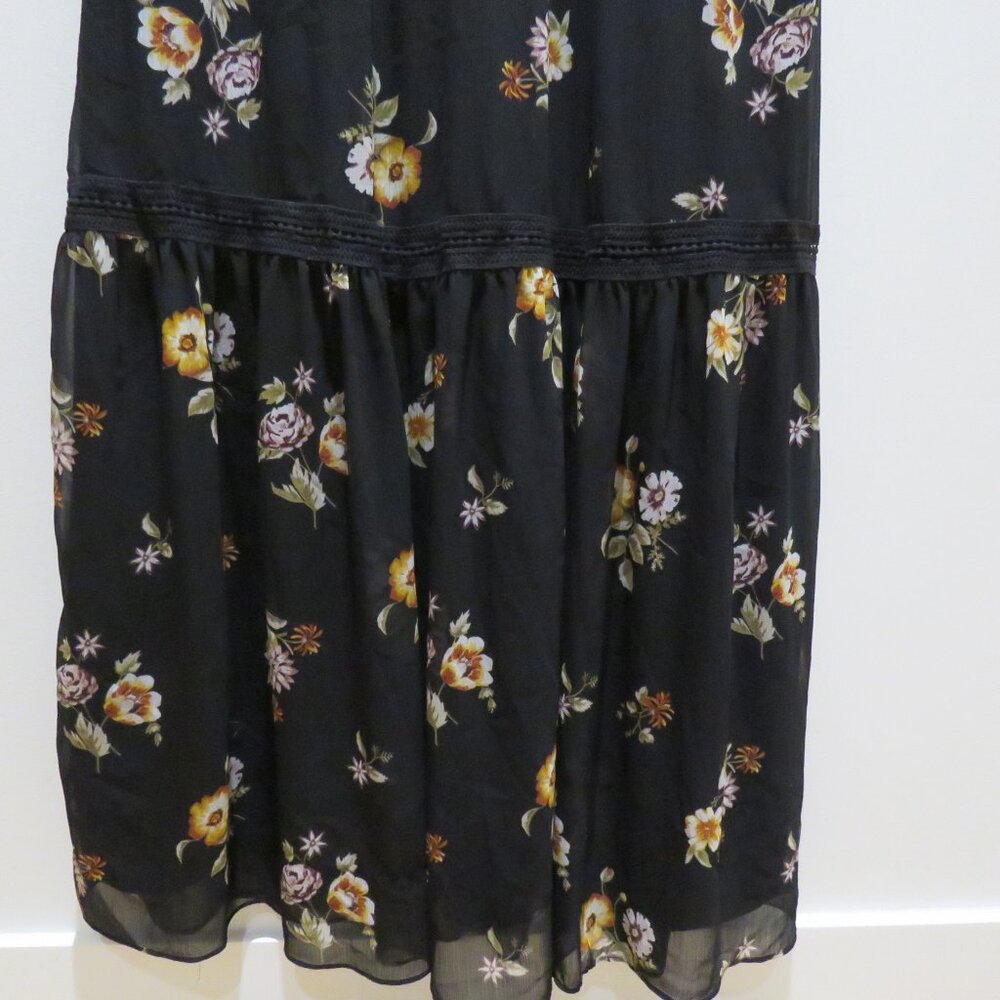 Abercrombie & Fitch Black Floral Maxi Dress - Picture 6 of 15